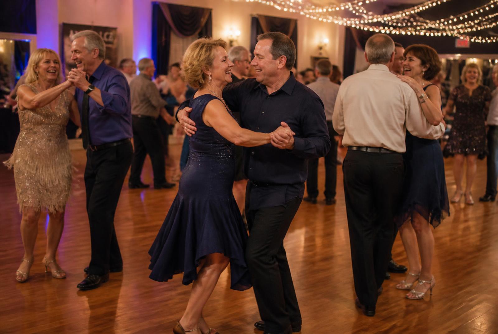 Social dancing at E & A Dance